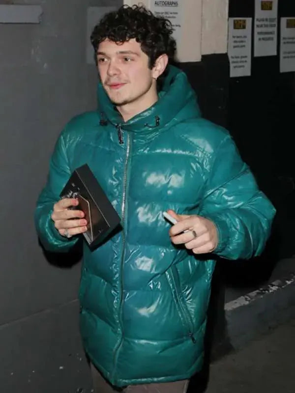 Noah Jupe Harold Pinter Theatre Puffer Jacket