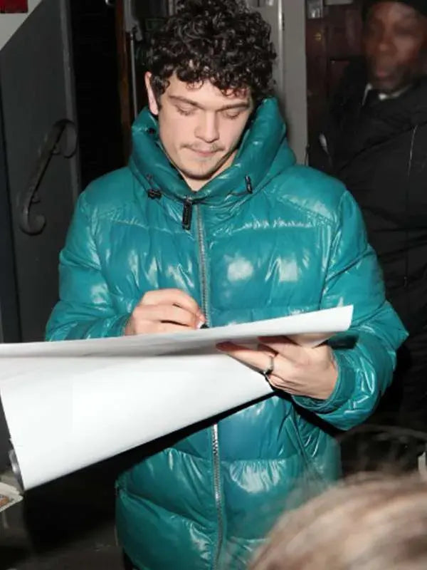 Noah Jupe Harold Pinter Theatre Puffer Jacket