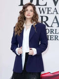 Devil Wears Prada 2 Barbara Palvin Blue Blazer