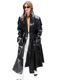 Daisy Edgar-Jones 2026 Leather Trench Coat