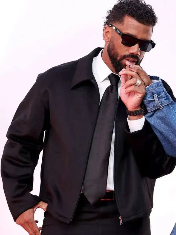 The Devil Wears Prada 2 Russell Wilson Black Jacket