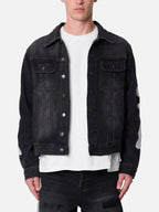 Sally Stiedemann Men's Denim Trucker Jacket