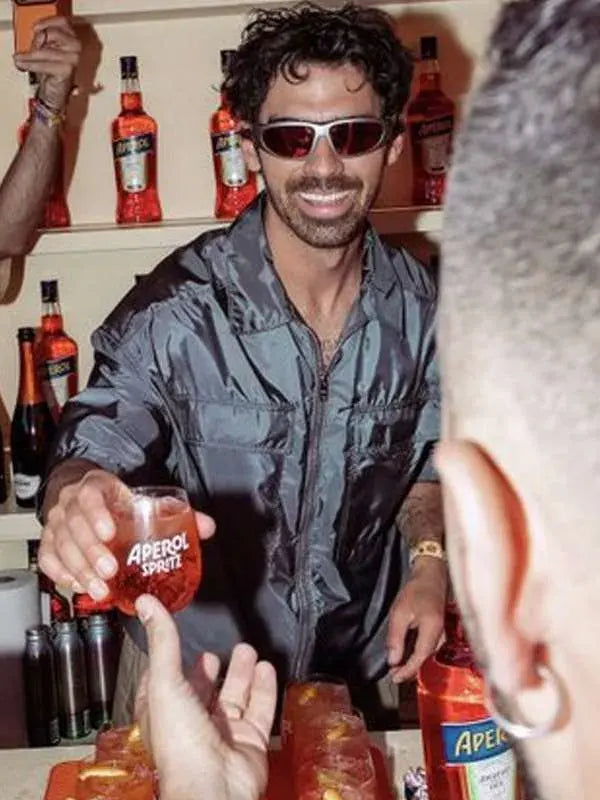 Coachella 2026 Joe Jonas Grey Jacket