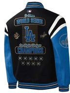 LA Dodgers 9 Time World Series Champions Jacket