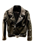 chrome hearts leather jacket