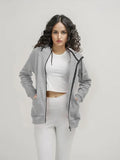 Curtis Braun Women's Zipper Fleece Hoodie