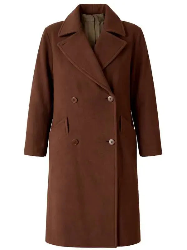 Jodie Foster A Private Life Brown Coat