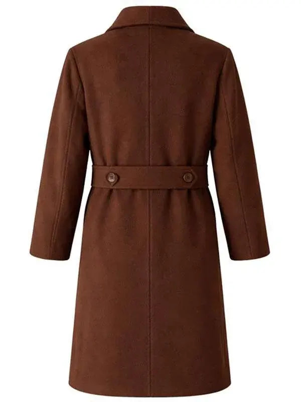 Jodie Foster A Private Life Brown Coat