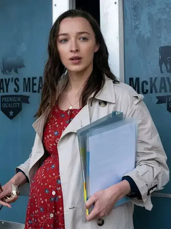 Phoebe Dynevor Thrash 2026 Trench Coat