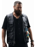 Margo���s Got Money Troubles Nick Offerman Leather Vest