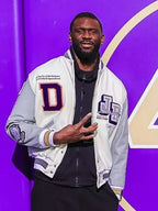 Franck Kepnang Jackie Robinson Letterman Jacket