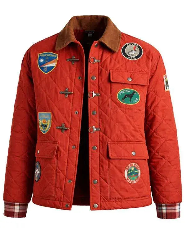 Brandi Carlile NYC 2026 Red Quilted Jacket