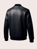 Calvin Lee Siren Black Leather Jacket