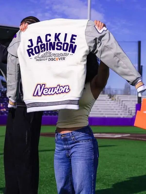 Franck Kepnang Jackie Robinson Letterman Jacket