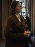 Jodie Foster A Private Life Brown Coat