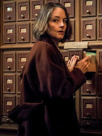 Jodie Foster A Private Life Brown Coat