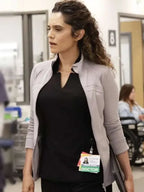 The Pitt Sepideh Moafi Grey Jacket