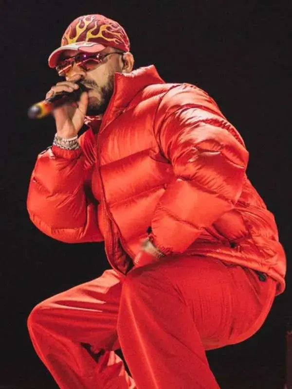 Colombia Ryan Castro Red Puffer Jacket