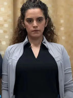 The Pitt Sepideh Moafi Grey Jacket