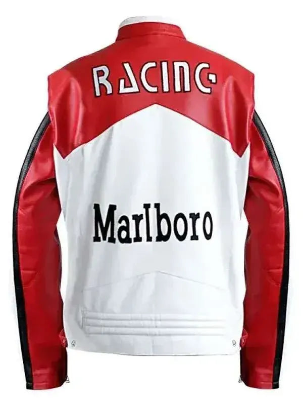 Marlboro Leather Racing Jacket