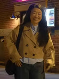Shrinking Lukita Maxwell Beige Jacket