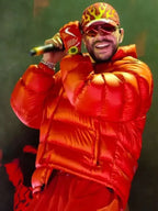 Colombia Ryan Castro Red Puffer Jacket