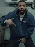 Drake Iceman Zip Up Hooded Jacket