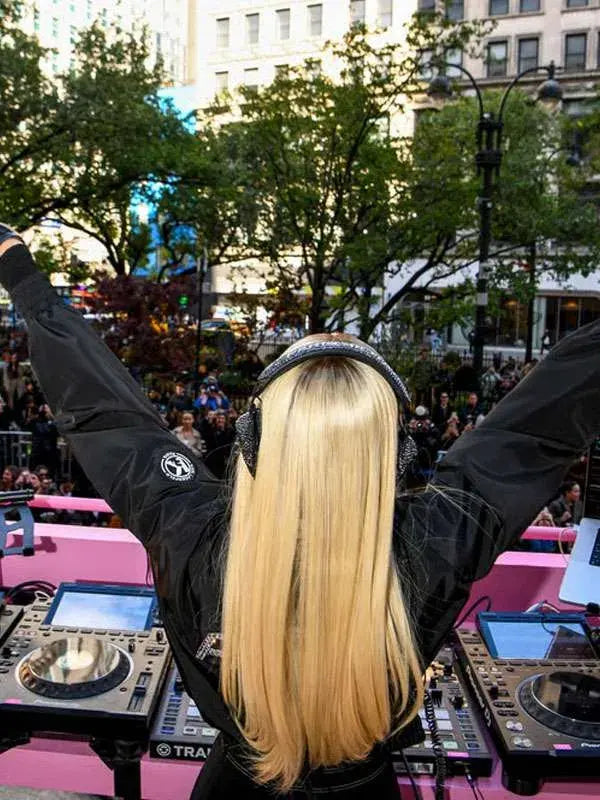 Paris Hilton 2026 Spring Campaign Black Jacket