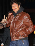 NYC Jacob Elordi Leather Jacket