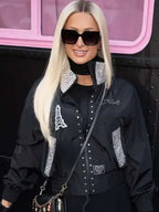 Paris Hilton 2026 Spring Campaign Black Jacket