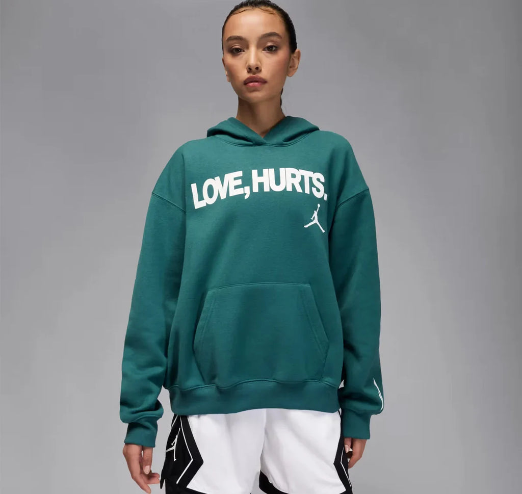Love-Hurts-Jordan-Hoodie-Green