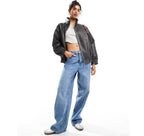 Funnel-Neck-Leather-Jacket-sale