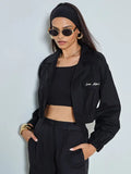 Breanna Tillman Women's Cropped Cotton Jacket