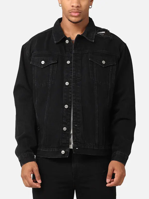 Bryce Wisozk Men's Denim Jacket