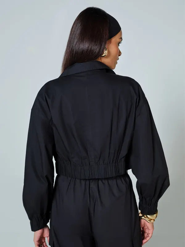 Breanna Tillman Women's Cropped Cotton Jacket