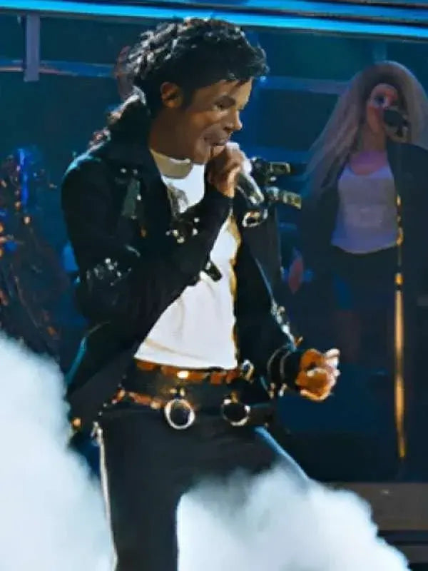 Michael 2026 Jaafar Jackson Belted Jacket