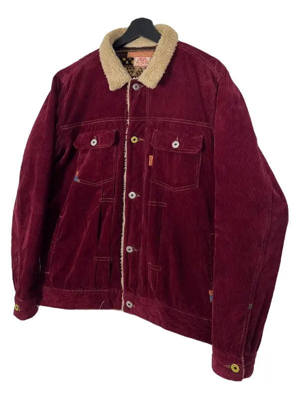 kriff mayer corduroy sherpa jacket