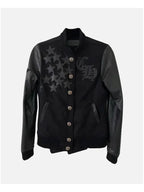 chrome hearts leather jacket
