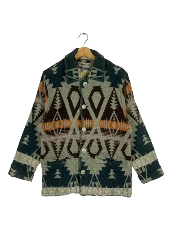 woolrich aztec wool jacket