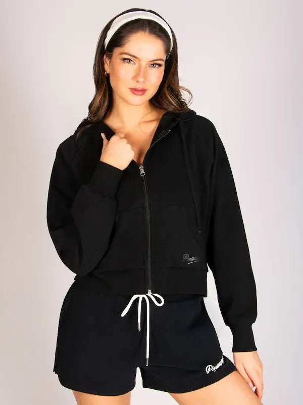 Irving McKenzie Black Zip Hoodie