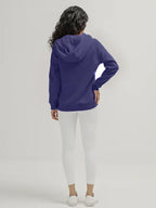Karina Larkin Navy Women's Zipper Hoodie