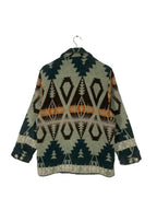 woolrich aztec wool jacket