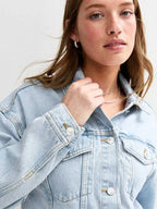 Dave Marvin Blue Oversized Denim Jacket