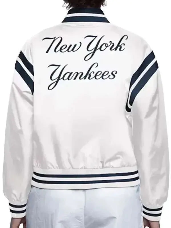 New York Yankees White Starter Jacket