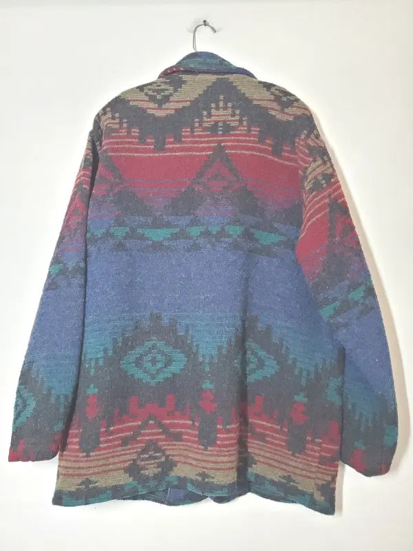 woolrich aztec wool jacket
