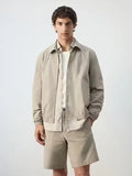 Michaela Klein Cream Micro check blazer Cotton