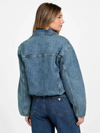 Fabiola Fahey Women's zipper lined denim jacket