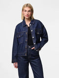 Ramon Tromp Dark Blue Drop Shoulder Denim Jacket