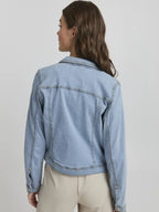 Isadore Rogahn Ice Blue Denim Jacket