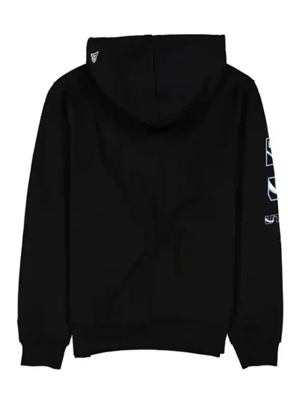 Utah-Mammoth-Logo-Printed-Pullover-Hoodie-Black